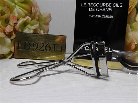 chanel eyelash curler pad|cils de chanel eyelash curler.